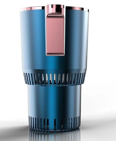 2-in-1 Car Cup Dark Purple and Blue Colors