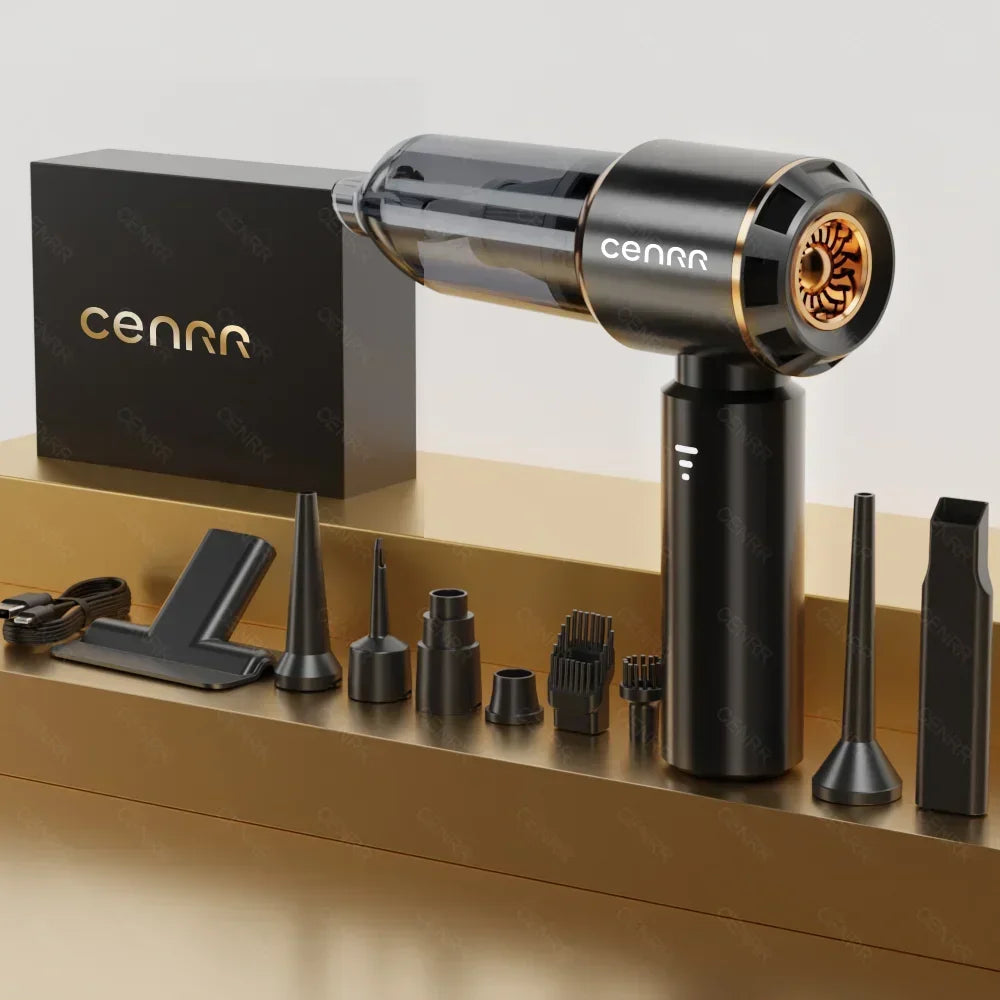 CENRR Cordless Car Vacuum Cleaner – 998000Pa High Suction