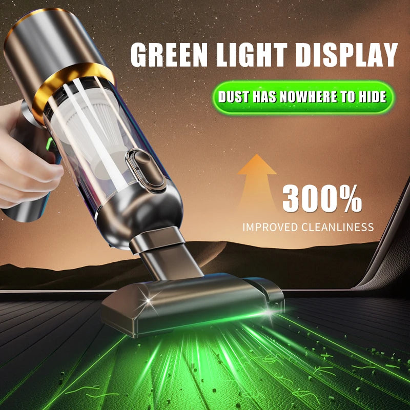 CENRR Cordless Car Vacuum Cleaner – 998000Pa High Suction