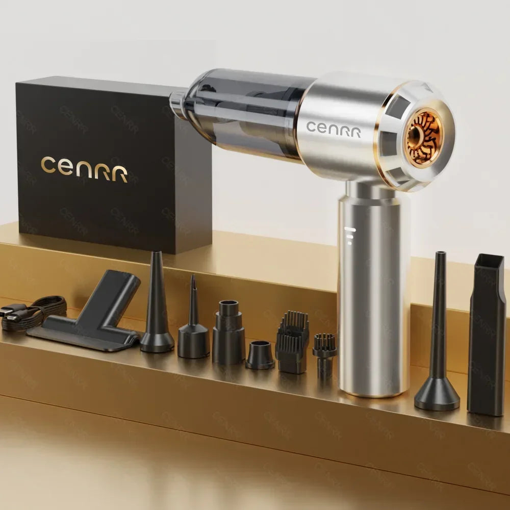 CENRR Cordless Car Vacuum Cleaner – 998000Pa High Suction