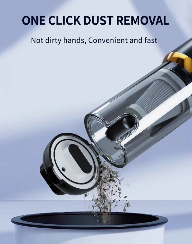 CENRR Cordless Car Vacuum Cleaner – 998000Pa High Suction